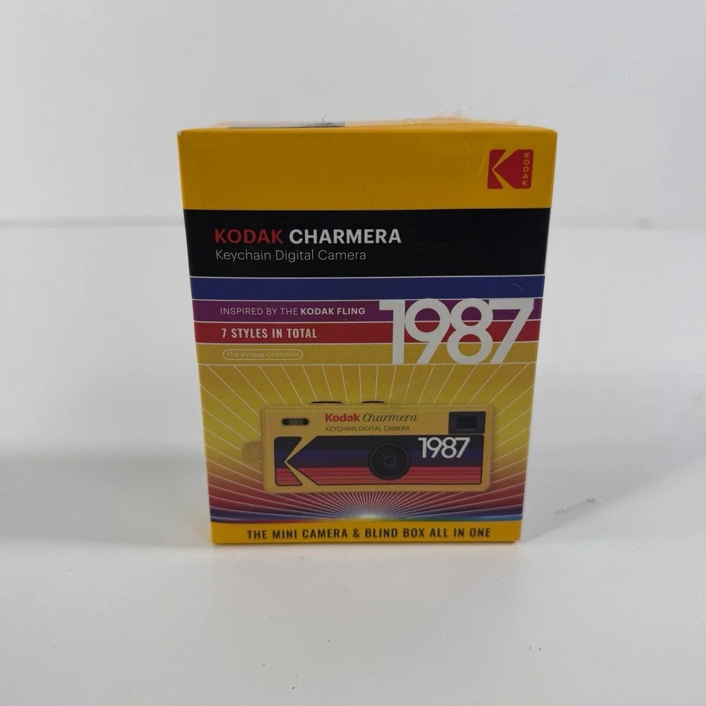 Kodak Charmera Keychain Digital Camera 1987 Style Blind Box Vintage Designs New